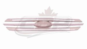 Grille Moulding Outer Ford Taurus 2013-2019 Matte-Gray With Chrome Strip , FO1210115