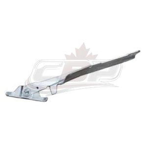 Hood Hinge Driver Side Ford Van E350 2015-2021 Steel Chrome Front Om 10/19/10, Fo1236206