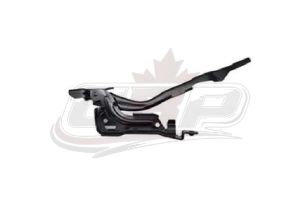 Hood Hinge Passenger Side Ford F150 Raptor 2021-2023 Black Steel, Fo1236217