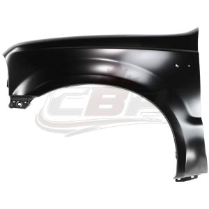 Fender Front Driver Side Ford F350 1999-2007 Without Wheel Open Moulding Capa , FO1240208C