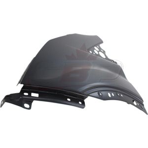 Fender Front Driver Side Ford Transit T-350Hd Cargo 2015-2019 Steel Without Side Lamp Hole , FO1240294