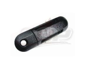 Door Handle Front Outer Driver Side Ford Explorer Sport 2002-2003 Textured With Keyhole , FO1310139