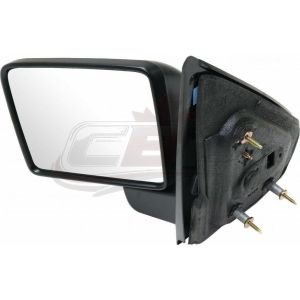 Mirror Driver Side Ford F150 2004-2008 Manual Std Square Design Textured , FO1320244