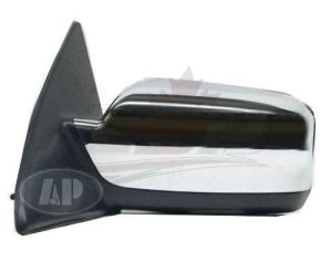 Mirror Driver Side Lincoln Zephyr 2006 Power Heated Chrome With Puddle Lamp Without Blind Spot , FO1320322