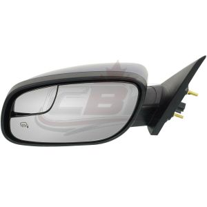 Mirror Driver Side Ford Taurus 2012-2019 Power Heated Ptm Without Blind Spot With Puddle Lamp Sel Model , FO1320446