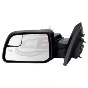 Mirror Driver Side Ford Edge 2011-2014 Power Ptm With Puddle Lamp Without Memory/Blind Spot From 37479 , FO1320455