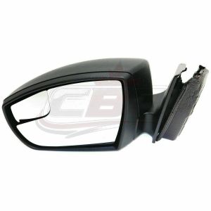 Mirror Driver Side Ford Focus 2012-2014 Power Textured With Blind Spot Fits 45274 S Model/2012 Se Model Sedan , FO1320461