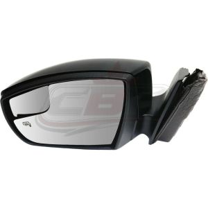 Mirror Driver Side Ford Focus Electric 2012-2014 Power Heated With Signal/Blind Spot/Puddle Lamp Fits 45274 Titanium/Electric Model , FO1320464