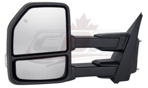 Mirror Driver Side Ford F150 2015-2018 Power Towing Type Manual Heated Extend With Signal/Puddle Lamp/Side Marker/Spot Lamp , FO1320516