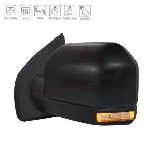 2019-2020 Ford F150 Mirror Driver Side Power Htd Textured , FO1320656