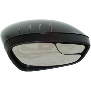 Mirror Passenger Side Ford Fiesta Sedan 2011-2019 Power Ptm With Blind Spot Without Heat , FO1321458