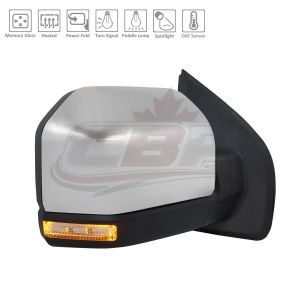 2019-2020 Ford F150 Mirror Passenger Side Power Htd With , FO1321658