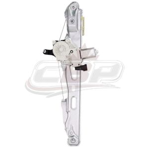 Window Regulator Rear Driver Side Ford Transit Connect 2014 Power One Touch Open/Close Wmotor , FO1550143