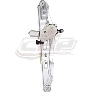 Window Regulator Rear Passenger Side Ford Transit Connect 2014 Power One Touch Open/Close Wmotor , FO1551143