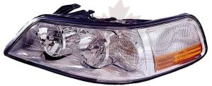 2003-2004 Lincoln Town Car Head Lamp Driver Side Without , FO2502184