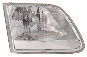 Head Lamp Driver Side Ford F150 2001-2003 Stx/King Ranch Models/2003 Xl/Xlt With Heritage Pkg High Quality , FO2502211