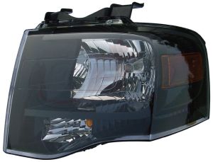 Head Lamp Driver Side Ford Expedition 2007-2014 Black Bezel Capa, Fo2502227C