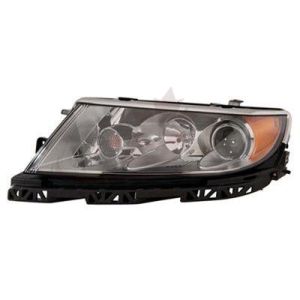 Head Lamp Driver Side Lincoln Mkz 2010-2012 Black Bezel With Sport Appearance Pkg High Quality , FO2502288