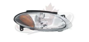 Head Lamp Passenger Side Ford Escort 1998-2003 From 8/25/97 High Quality , FO2503172