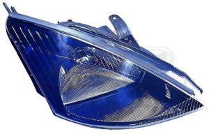 Head Lamp Passenger Side Ford Focus Svt 2002-2004 With Svt Pkg With Black Bezel High Quality, Fo2503192