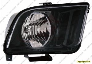 Head Lamp Passenger Side Ford Mustang 2007-2009 Capa