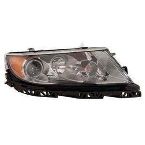 Head Lamp Passenger Side Lincoln Mkz 2010-2012 Black Bezel With Sport Appearance Pkg Capa, Fo2503288C