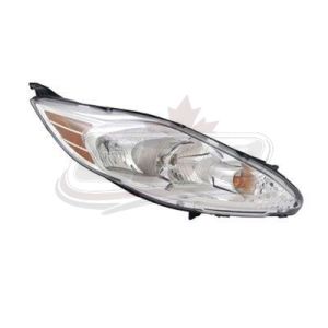 Head Lamp Passenger Side Ford Fiesta Sedan 2011-2013 Without Appearance Pkg Without Black Surearound High Quality , FO2503295