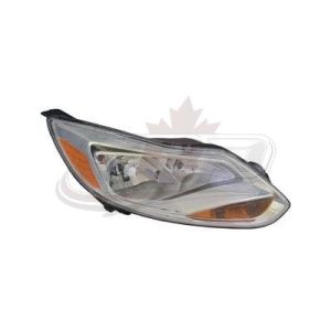 Head Lamp Passenger Side Ford Focus 2012-2014 S/Se/Sel Economy Quality , FO2503298U