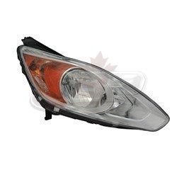 Head Lamp Passenger Side Ford C Max 2013-2016 Halogen Without Logo Capa, Fo2503314C