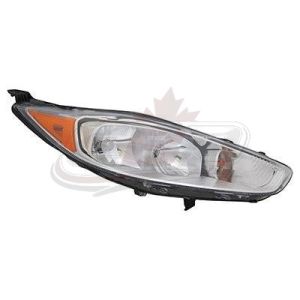 Head Lamp Passenger Side Ford Fiesta Sedan 2014-2019 Halogen Titanium Model High Quality , FO2503325
