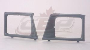 Head Lamp Bracket Passenger Side Ford Econoline 2003-2007 Matte-Gray Sealed Beam Type , FO2513159