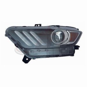 Head Lamp Passenger Side Ford Mustang Shelby 2015-2020 Led High Quality , FO2519124