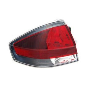 Tail Lamp Driver Side Ford Focus 2009-2011 With Dark Smoked Chrome Trim Coupe /Ssedan Capa, Fo2800218C