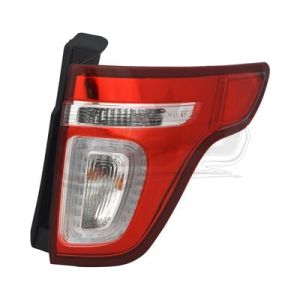 Tail Lamp Passenger Side Ford Explorer 2011-2015 Red Lens With Led Capa, Fo2801226C