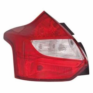 Tail Lamp Driver Side Ford Focus 2012-2014 Se/Sel/Titanium Models Without Rs Pkg Hatchback High Quality , FO2818152