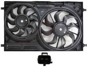 Cooling Fan Assembly Ford Transit T-150 Wagon 2015-2019 Assembly 3.5L/3.7L V6 , FO3115211