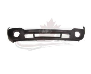 Bumper Lower Front Gmc Sierra Hybrid 2005-2007 With Fog Lamp Hole Primed , GM1000684