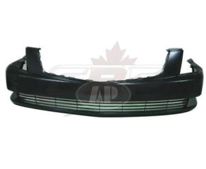 Bumper Front Cadillac Dts 2006-2011 Without Sensor Hole Primed Capa , GM1000814C