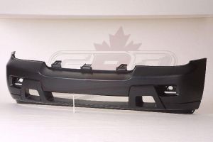 Bumper Front Chevrolet Trailblazer 2006-2009 With Fog Lamp Hole Primed Fits 06-08 Lt Model/All 2009 Model Except Ss Capa , GM1000815C