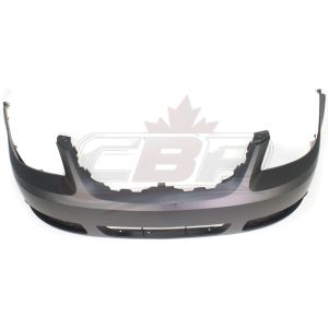 Bumper Front Pontiac G5 2007-2009 Primed Base Model With Fog Lamp Hole Capa , GM1000835C