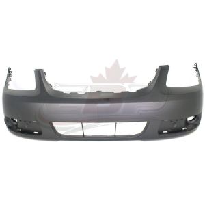 Bumper Front Pontiac G5 2007-2009 Primed Base Model With Fog Lamp Hole , GM1000835