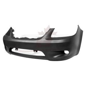 Bumper Front Pontiac G5 2007-2009 Gt Without Spoiler Hole With Mold-In Fog Hole Without Bar Primed Capa , GM1000837C