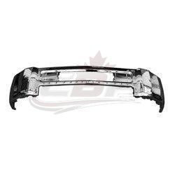 Bumper Face Bar Front Chevrolet Silverado 3500 2015-2019 Chrome Without Sensor Without Fog Holes , GM1002851