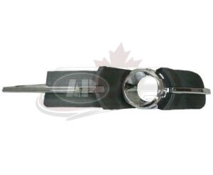 Grille Lower Outer Driver Side Chevrolet Malibu 2008-2012 With Fog Lamp Hole Chrome/Black Lt/Ltz , GM1038115