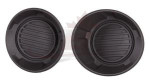 Fog Lamp Cover Front Driver Side Chevrolet Camaro 2010-2013 Matte-Black , GM1038119