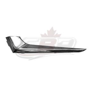 Daytime Running Lamp Trim Lower Driver Side Chevrolet Malibu Hybrid 2016-2018 Chrome For Led Lamp , GM1038197