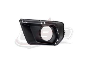 Fog Lamp Bezel Front Driver Side Chevrolet Colorado 2021-2022 Textured Black, Gm1038271