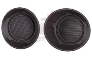 Fog Lamp Cover Front Passenger Side Chevrolet Camaro 2010-2013 Matte-Black , GM1039119