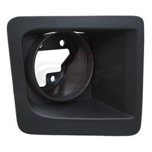 Fog Lamp Bezel Front Passenger Side Gmc Sierra 1500 2014-2015 Textured Black , GM1039169