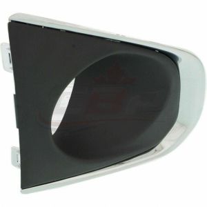 Fog Lamp Bezel Front Passenger Side Chevrolet Trax 2013-2014 2Pc , GM1039181